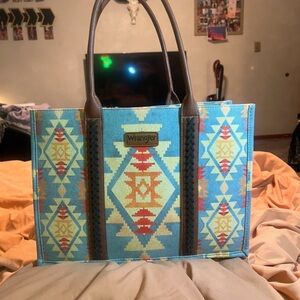 Big Wrangler Aztec Tote Bag